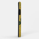 fantasievolle turquoise vogel en moderne bloem vec Case-Mate iPhone case (Achterkant/rechts)