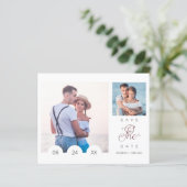 Fantasievolle typografie script 2 foto (Staand voorkant)