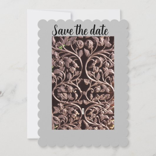 Fantasievolle uitnodiging (Voorkant)