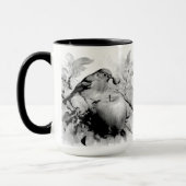 Fantasievolle Vogel & Appel Delight Mok (Links)