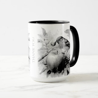 Fantasievolle Vogel & Appel Delight Mok