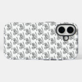 Fantasievolle Vos op Fiets Kunstprint Case-Mate iPhone Case (Achterkant (horizontaal))
