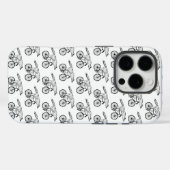 Fantasievolle Vos op Fiets Kunstprint Case-Mate iPhone Case (Achterkant (horizontaal))
