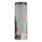 Fantasievolle waterfles thermosbeker (Achterkant)