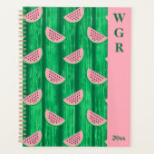 Fantasievolle Watermeloen Planner (Voorkant)