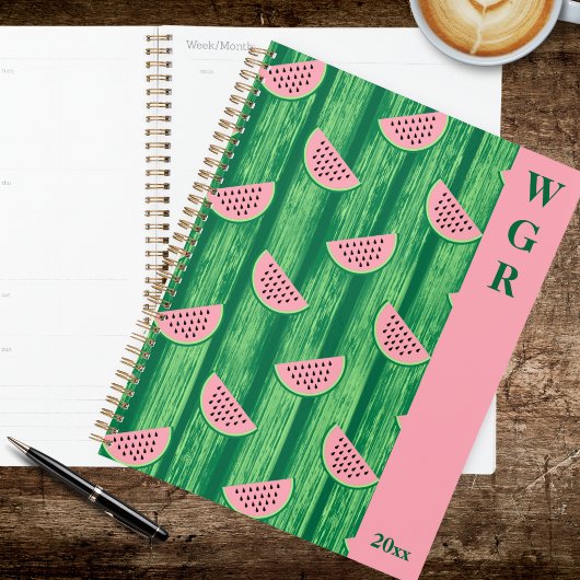 Fantasievolle Watermeloen Planner