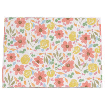 Fantasievolle Waterverf Bloemenkadozakjes