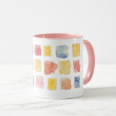 Fantasievolle Waterverf Doodle Koffie Mok (Voorkant rechts)