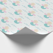 Fantasievolle Zeemeermin Inpakpapier (Hoek)