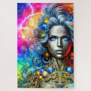 fantasievrouw legpuzzel