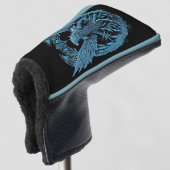 fantasiewezen | Middeleeuwse arend Golfheadcover (3/4 voorkant)