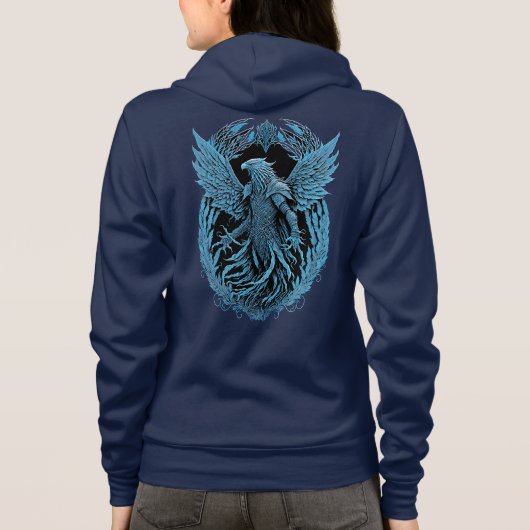 fantasiewezen | Middeleeuwse arend Hoodie (Achterkant)