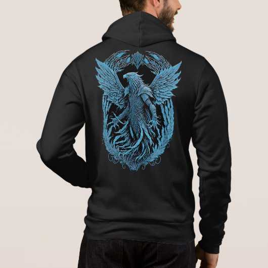 fantasiewezen | Middeleeuwse arend Hoodie (Achterkant)
