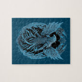 fantasiewezen | Middeleeuwse arend Legpuzzel (Horizontaal)