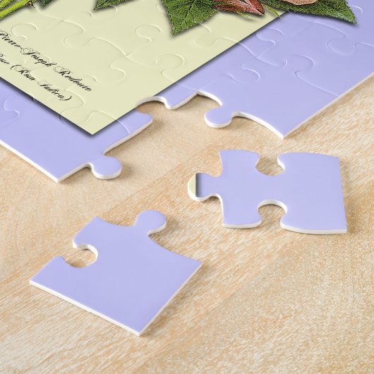 Fantasiroze gele rozen legpuzzel (Zijkant)