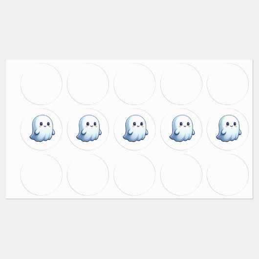 Fantasma sonriente labels (Vel)