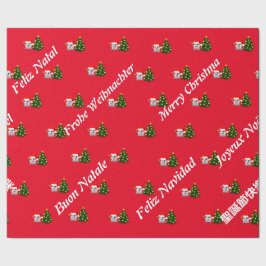 Fantasmaa de whatsapp Feliz Navidad varios idiomas Cadeaupapier