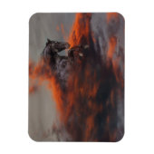 Fantassische paarden: wolken magneet (Verticaal)