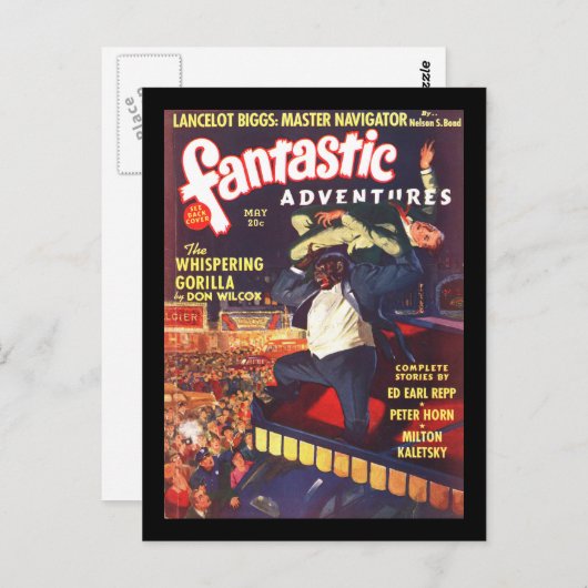 Fantastic Adventures v02 n05 (1940-05.Ziff-Davis)_ Briefkaart (Voorkant / Achterkant)