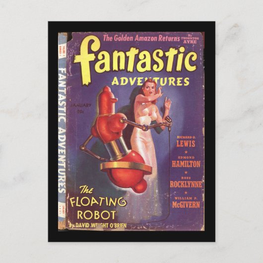 Fantastic Adventures v03 n01 (1941-01.Ziff-Davis)_ Briefkaart (Voorkant)