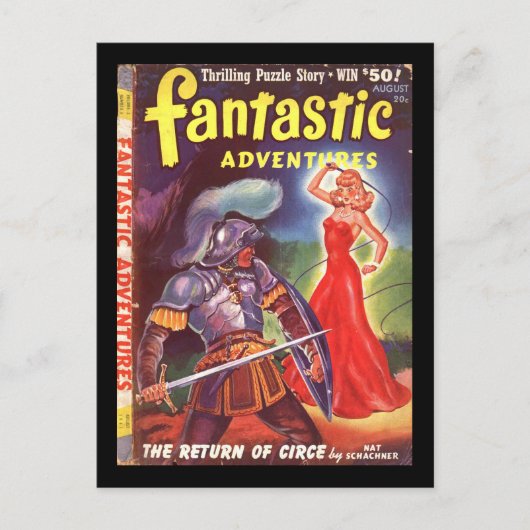 Fantastic Adventures v03 n06 (1941-08.Ziff-Davis)_ Briefkaart (Voorkant)