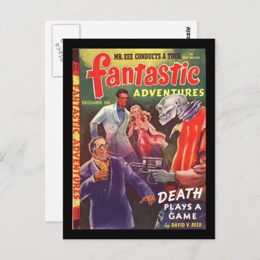 Fantastic Adventures v03 n10 (1941-12.Ziff-Davis)_ Briefkaart (Voorkant / Achterkant)