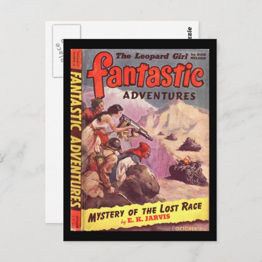 Fantastic Adventures v04 n10 (1942-10.Ziff-Davis)_ Briefkaart (Voorkant / Achterkant)
