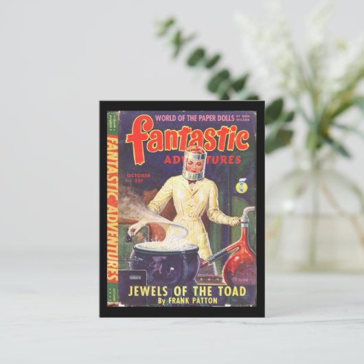 Fantastic Adventures v05 n09 (1943-10.Ziff-Davis)_ Briefkaart (Staand voorkant)