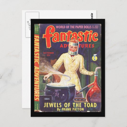 Fantastic Adventures v05 n09 (1943-10.Ziff-Davis)_ Briefkaart (Voorkant / Achterkant)