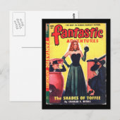 Fantastic Adventures v12 n06 (jun 1950)_Pulp Art Briefkaart (Voorkant / Achterkant)