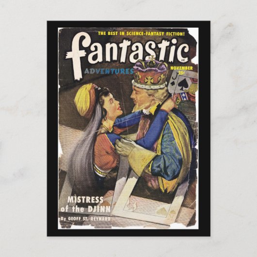 Fantastic Adventures v12 n11 (1950-11.Ziff-Davis)_ Briefkaart (Voorkant)