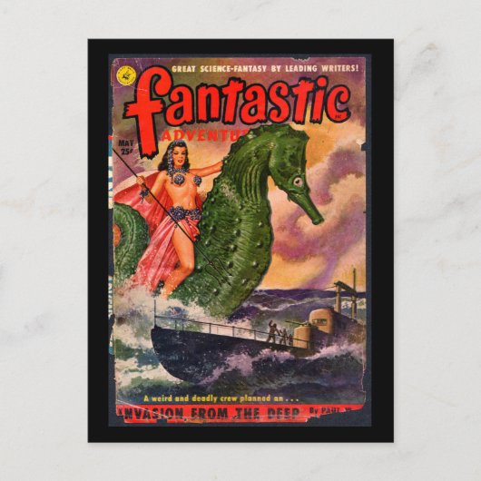 Fantastic Adventures v13 n05 (1951-05.Ziff-Davis)_ Briefkaart (Voorkant)