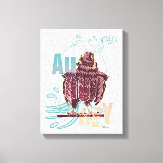 Fantastic Beasts Augurey Canvas Afdruk (Voorkant)