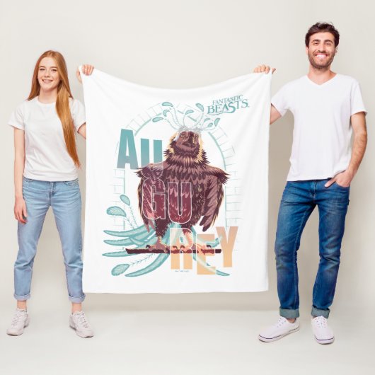 Fantastic Beasts Augurey Fleece Deken (In situ)