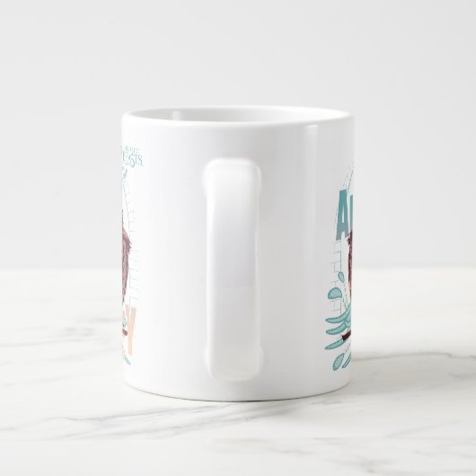 Fantastic Beasts Augurey Grote Koffiekop (Achterkant)