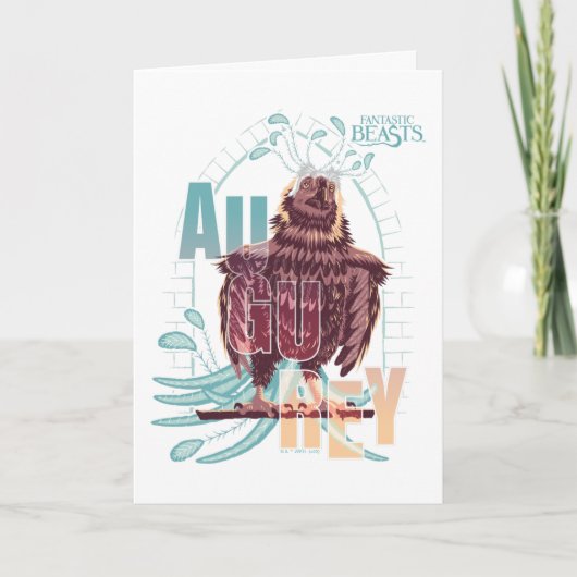 Fantastic Beasts Augurey Kaart (Voorkant)