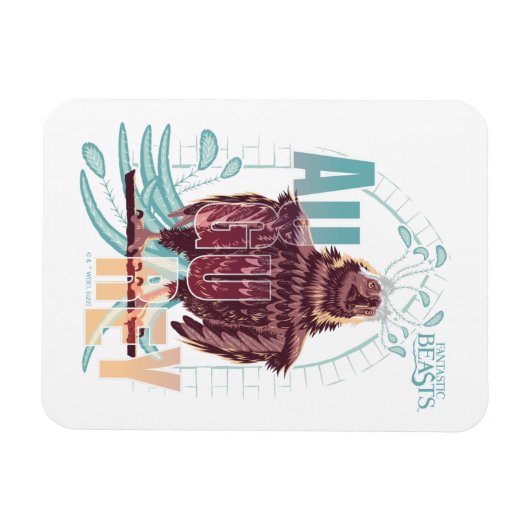 Fantastic Beasts Augurey Magneet (Horizontaal)