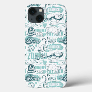 Fantastic Beasts Blue Pattern Case-Mate iPhone Case