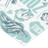 Fantastic Beasts Blue Pattern Tafelkleed (Gekanteld)