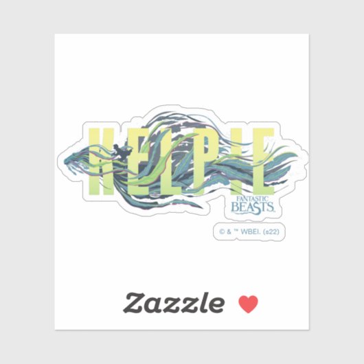 Fantastic Beasts Kelpie Sticker (Vel)