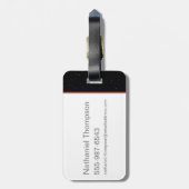 Fantastic Beasts Occamy Bagagelabel (Achterkant verticaal)