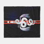 Fantastic Beasts Occamy Fleece Deken (Voorkant (Horizontaal))