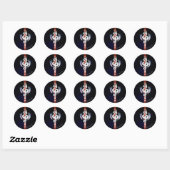 Fantastic Beasts Occamy Ronde Sticker (Vel)