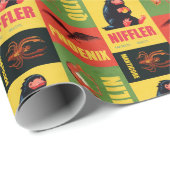 Fantastic Beasts Pattern Cadeaupapier (Rol Hoek)