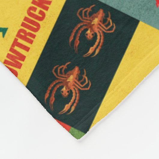 Fantastic Beasts  Pattern Fleece Deken (Hoek)