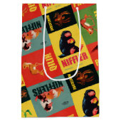 Fantastic Beasts  Pattern Medium Cadeauzakje (Achterkant)