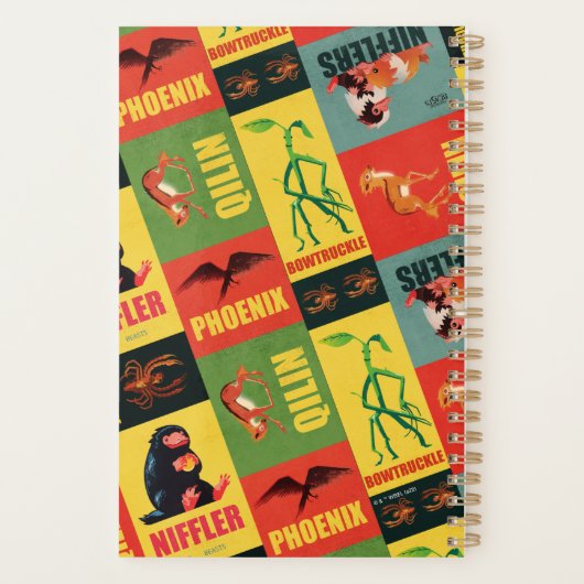 Fantastic Beasts  Pattern Planner (Achterkant)