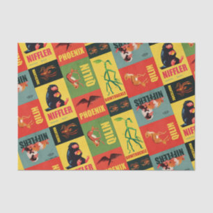 Fantastic Beasts  Pattern Tissuepapier