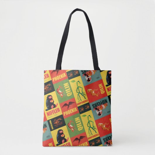 Fantastic Beasts  Pattern Tote Bag (Voorkant)