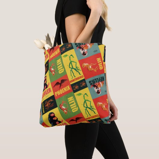 Fantastic Beasts  Pattern Tote Bag (Dichtbij)